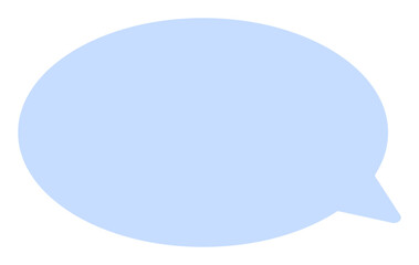 pastel speech bubble, text box, chat bubble, think bubble decoration