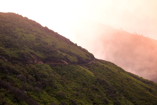 Mountain landscape,Java,Indonesia