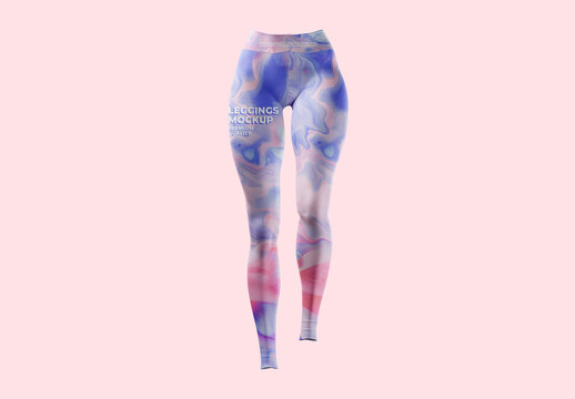 Leggings Sport Pants Mockup