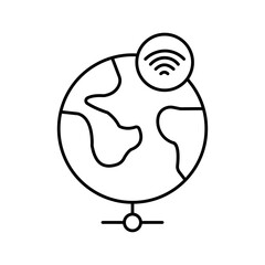 Internet Vector Icon

