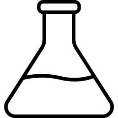 Beaker Vector Icon which can easily modify or edit
