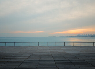 Calm vibes by sea at Sunrise 