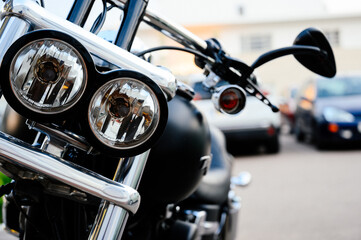 Moto en ville