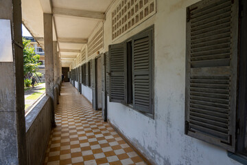 Tuol  Sleng , S 21, centre de torture khmer rouge  à Phnom Penh