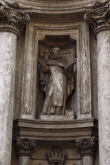 Classic architecture in Rome, Italy
