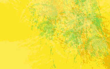 Abstract grunge texture paintbrush wall painting background vector