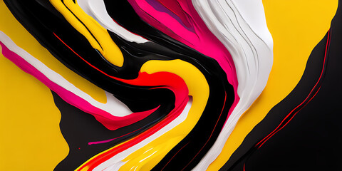 abstract background with splashes, generative ai illustration