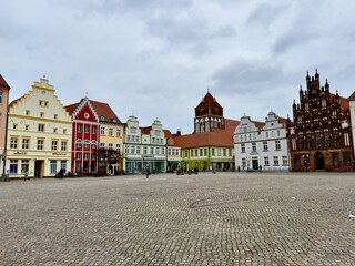 Naklejka premium Historische Altstadt von Greifswald (Mecklenburg-Vorpommern)