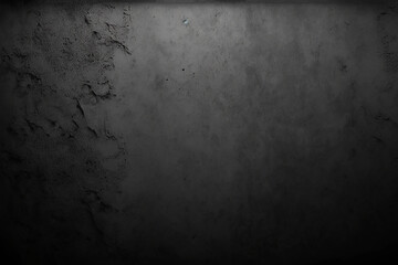 Concrete dark gray background. Generative AI.