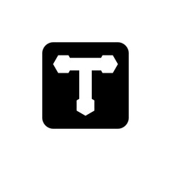 t logo 