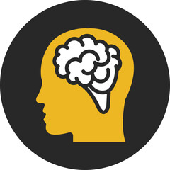 Brain Vector Icon which can easily modify or edit


