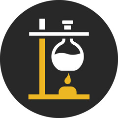  Conical flask Vector Icon which can easily modify or edit

