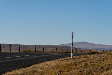 Fototapeta premium Great Dun fell from a moorland road in Teesdale, County Durham, UK