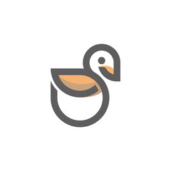swan logo illustration