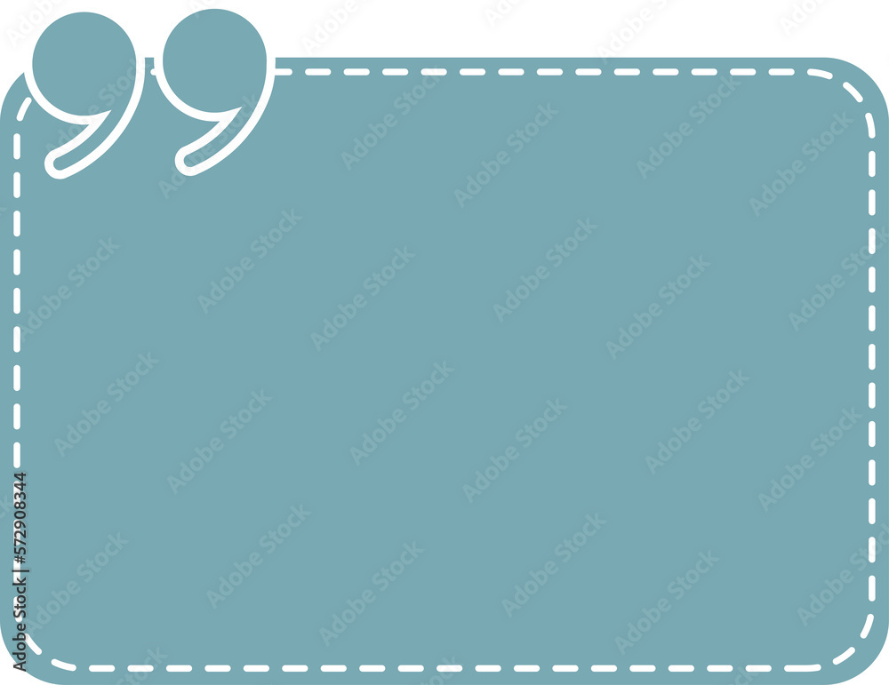 Wall mural blank border frame with notes symbol ready for inserting copywriting