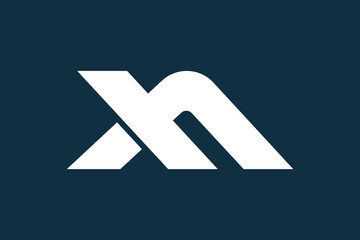 Minimal and creative Latter XH, XF, Logo