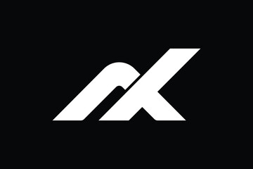 Minimal and creative Letter AX Logo