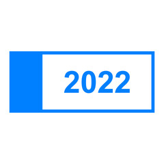 Jahr 2022 und Geldschein