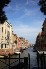Fondamenta de le Capuzzine and Rio di San Girolamo - Venice - Italy