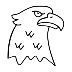 American eagle Vector Icon Fully Editable

