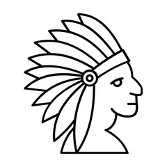 Tribal Vector Icon Fully Editable

