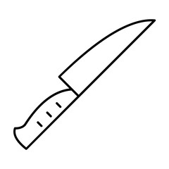Knife Vector Icon Fully Editable

