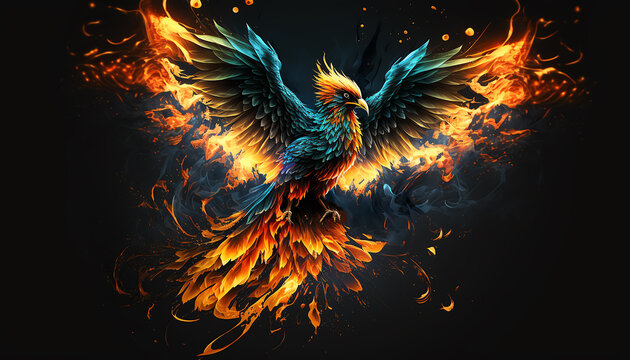 ArtStation - An angry Phoenix