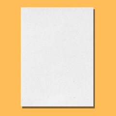 blank sheet of paper on the wall