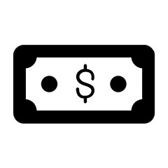 Banknote Vector Icon Fully Editable


