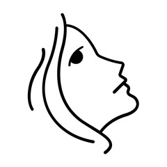 Fashion queen Vector Icon Fully Editable