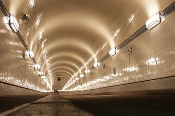Alter Elbtunnel in Hamburg