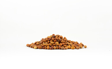 Red beans isolated in clipping path