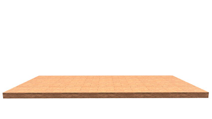 Vintage Empty wooden shelf kitchen table top