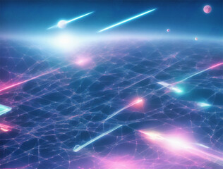 background with stars