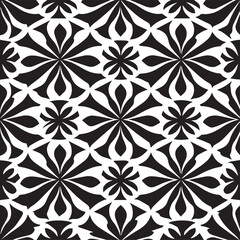 Decorate your living space with a gorgeous vintage frame featuring an exquisite kaleidoscope pattern in black and white, adding a touch of luxury to your decor. The retro design combines ornate