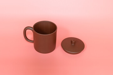 Zisha or Yixing clay teapots made from Yixing clayn. This traditional style commonly used to brew tea originated in China,