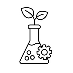 Smart agriculture Vector Icon

