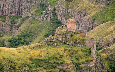 Fototapeta premium Devil's Castle - Ardahan - TURKEY