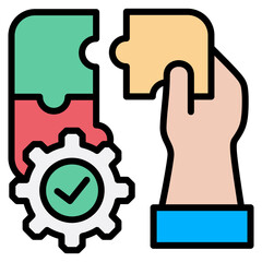 Obraz premium Solution