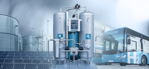 Hydrogen production from renewable energy sources by electrolysis and use in transportation. Green hydrogen concept
