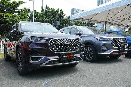 Chery tiggo 8 pro at Philippine International Motor Show in Pasay, Philippines