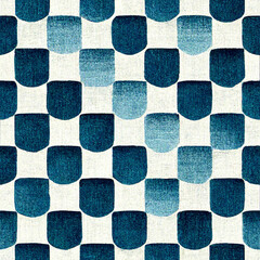 Fototapeta premium Pattern in geometric shape, geometric abstract background, colorful IA
