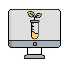 Smart agriculture Vector Icon 

