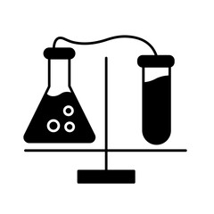  Boiling chemical testing Vector Icon

