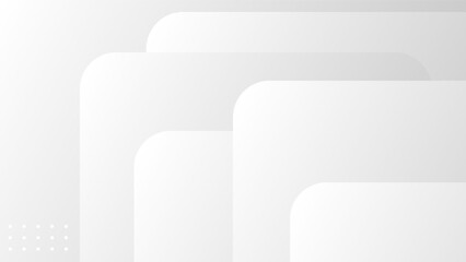 Abstract white and gray gradient background.geometric modern design with copy space, vector Illustration.