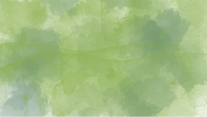 Green watercolor background for textures backgrounds and web banners design