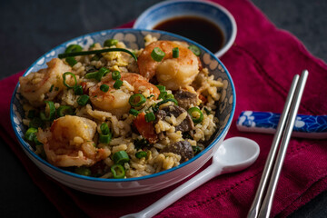Shrimp fried rice