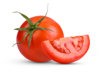 tomato isolated on transparent png