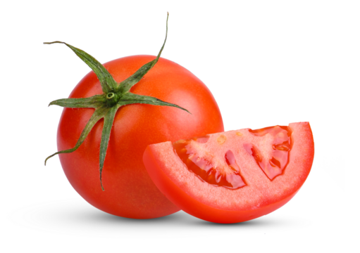 tomato isolated on transparent png