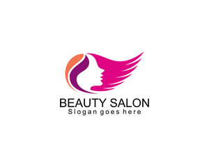 Beauty logos elegant logo for business related beauty fashion and hairstyles